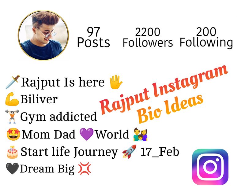 Rajput Instagram Bio Ideas 
