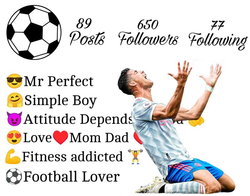 Instagram Bio For Football Lovers 