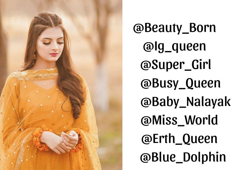Username For Instagram For Girls 