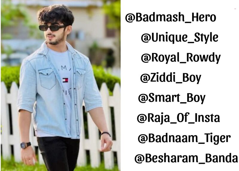 Instagram username For Boys 