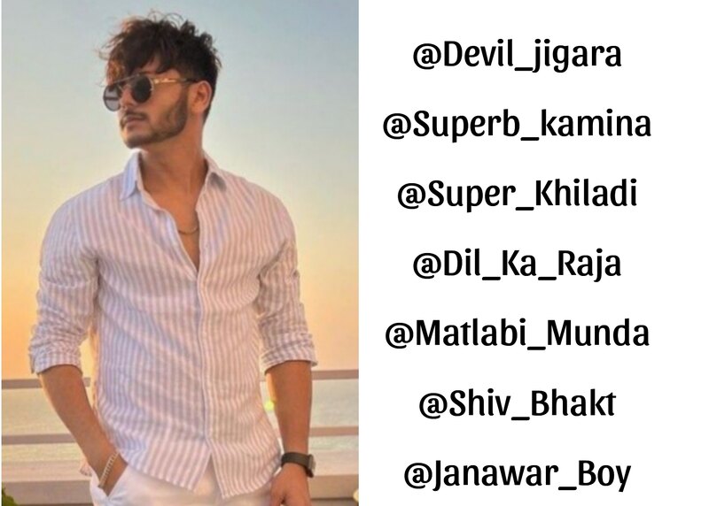 Username for instagram for boy Indian 