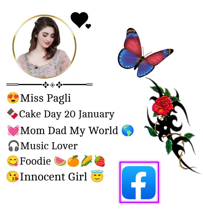 Facebook Bio For Girls 