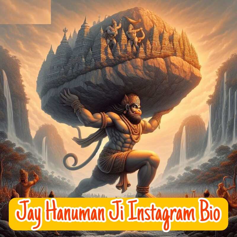Jay Hanuman Ji Instagram Bio 