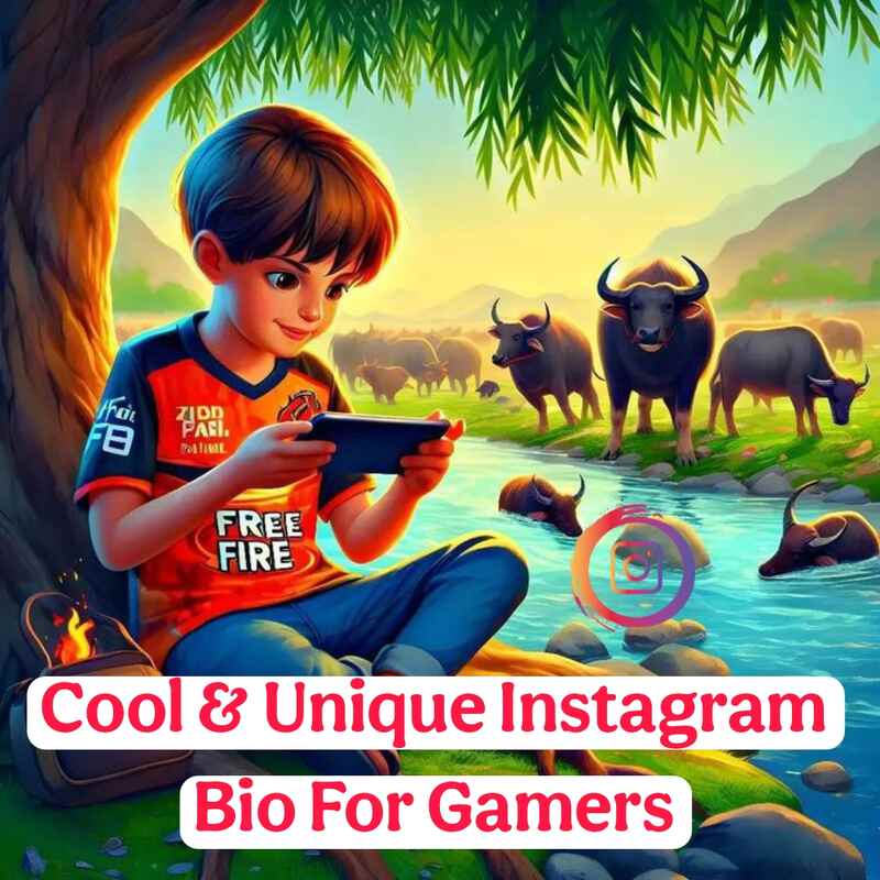 Cool & Unique Instagram Bio For Gamers 