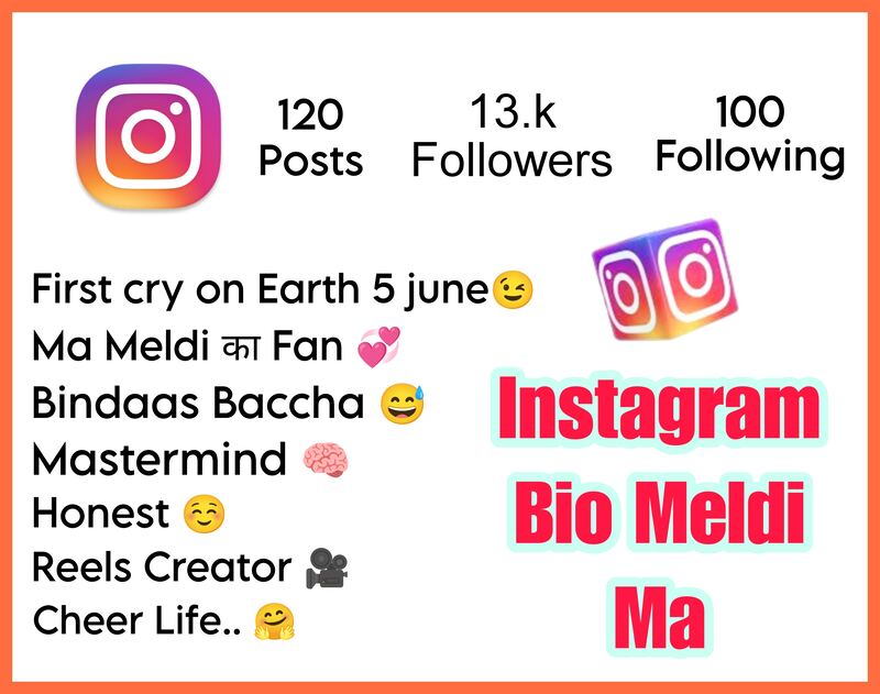 Instagram Bio Meldi Ma 