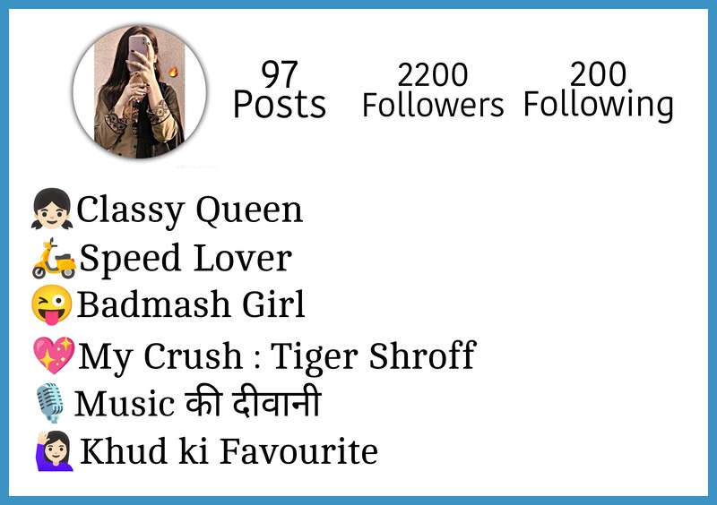 Badmashi Bio For Instagram For Girls 