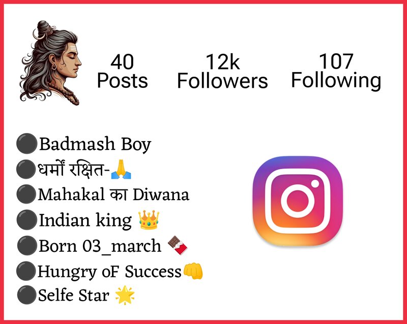 Instagram Bio For Mahakal Bhakt