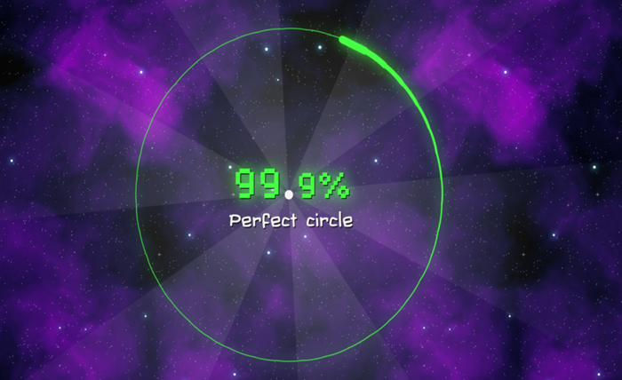 perfect circle game
