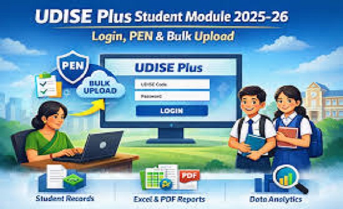 udise plus student module 2025-26