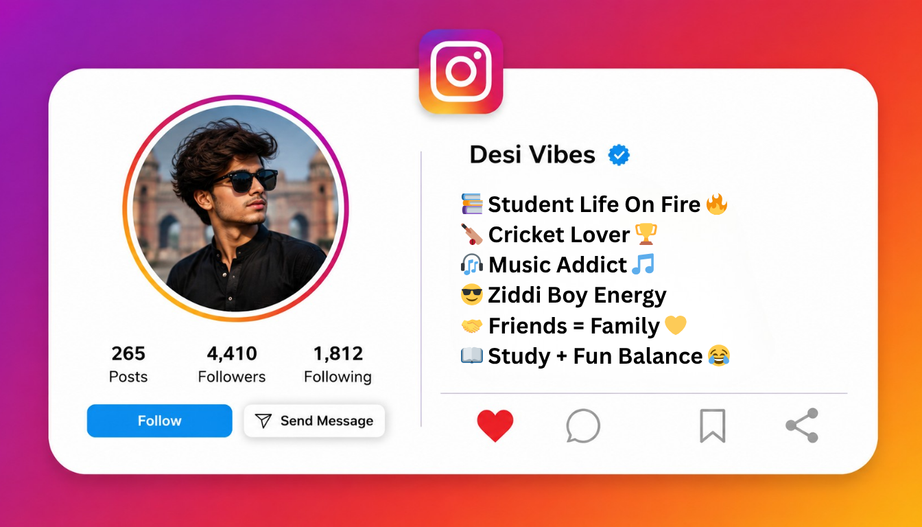 Instagram Bio for Boys: Stylish & Cool Ideas for 2026