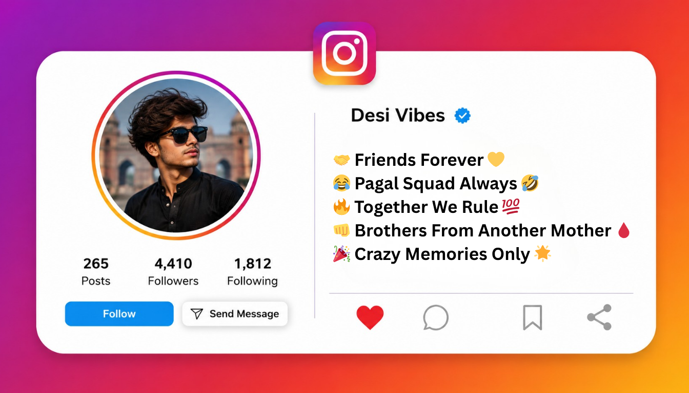 Instagram Bio for Boys: Stylish & Cool Ideas for 2026